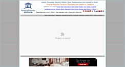 Desktop Screenshot of hoteisepousadasavenda.com.br